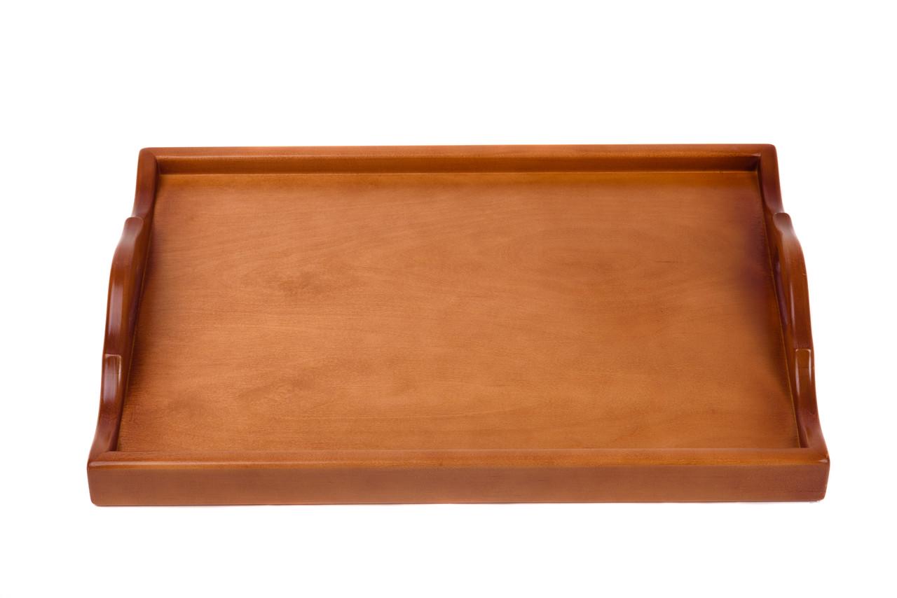 Столик для сніданку складаний з натурального дерева 53х36 см Світлий горіх (79) - фото 3 Столик для сніданку складаний з натурального дерева 53х36 см Світлий горіх (79) - фото 3