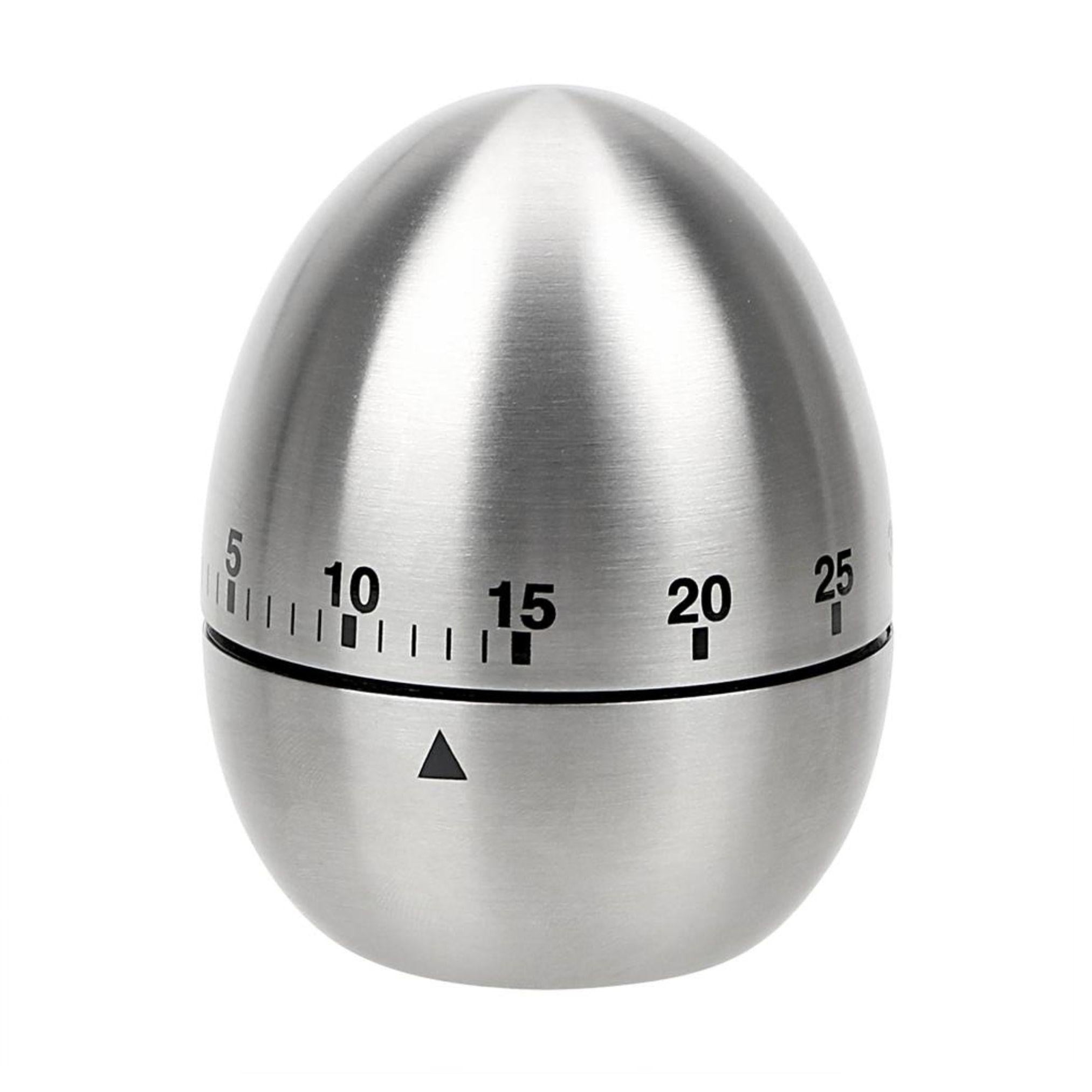 Таймер кухонный Яйцо Серебристый (27731609)