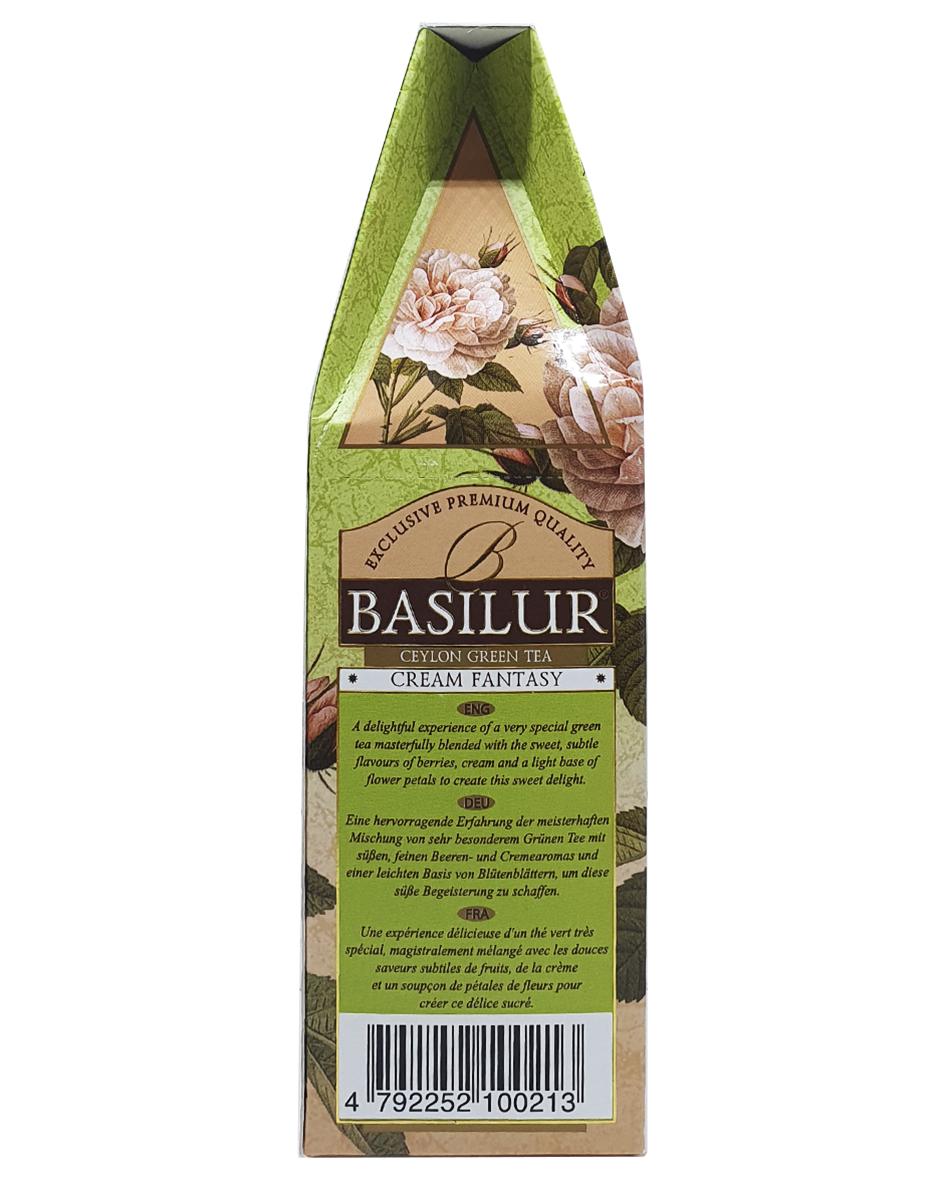Чай зеленый Basilur Букет Кремовая Фантазия 100 г (55121) - фото 4 Чай зеленый Basilur Букет Кремовая Фантазия 100 г (55121) - фото 4
