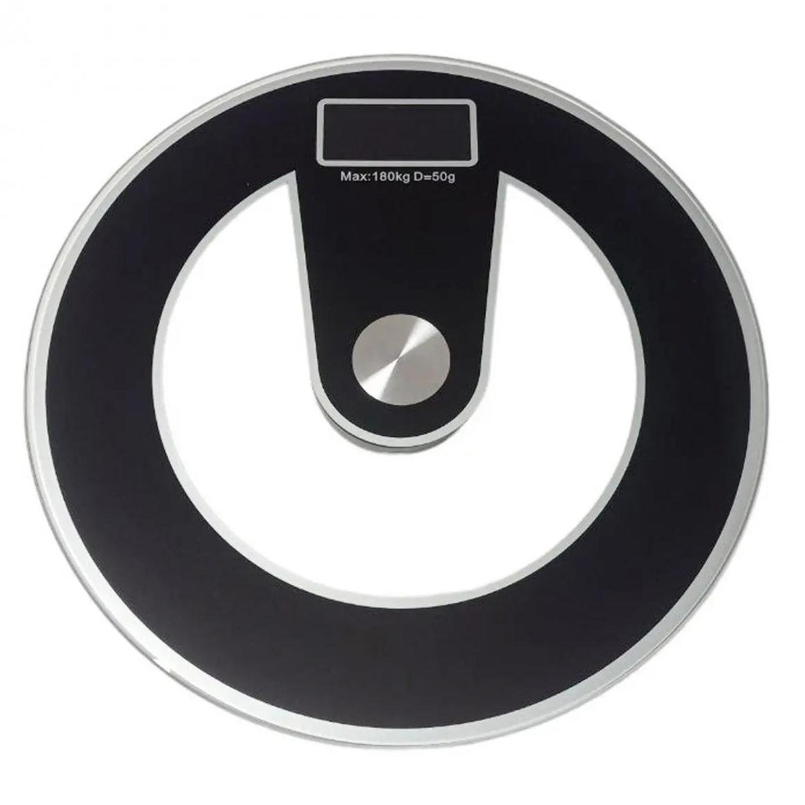 Ваги підлогові електронні XS-2021A скло Чорний/Білий