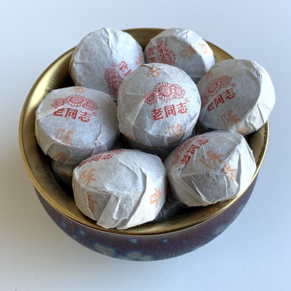 Чай Шу пуер Старий Товариш міні то ча 100 г - фото 2