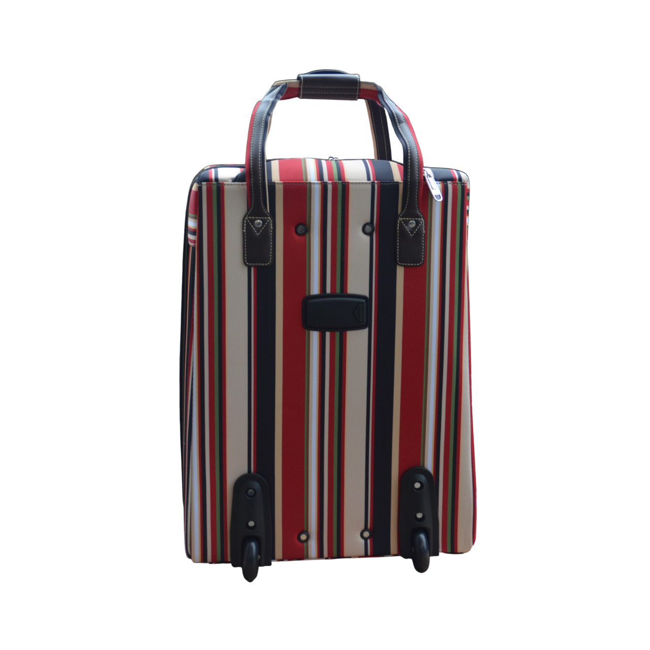 Валіза ручна поклажа Derby 092402-L lines 2 колеса текстильна (2447983476) - фото 7