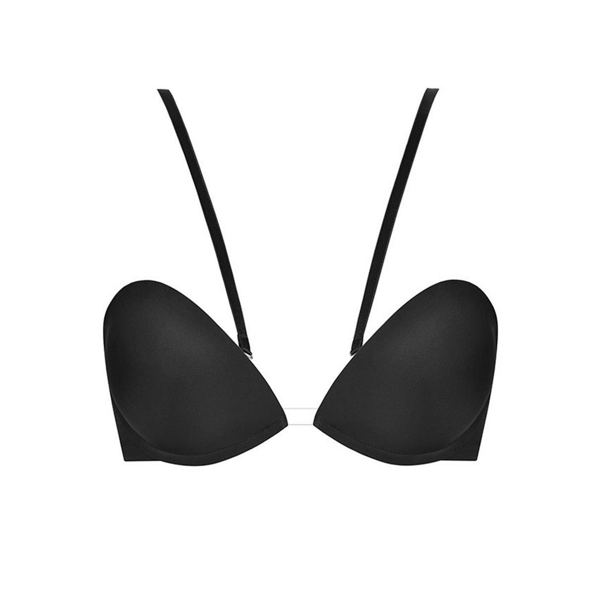 Бюстгальтер пуш-ап Wonderbra Multiway push-up 00 B70 Черный - фото 1