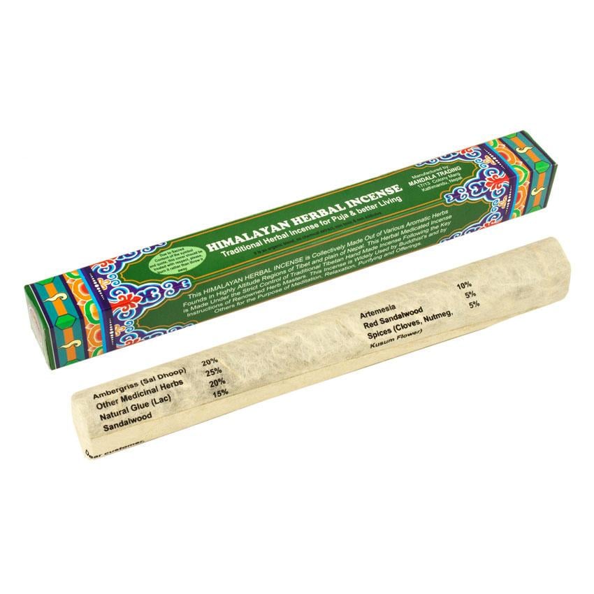 Благовония Тибетские Himalayan Herbal Incense box 27х3х3 см (04035)