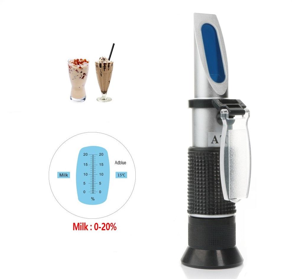 Рефрактометр RZ 128 0-20% ATC для вимірювання концентрації білка та сухих речовин у молоці - фото 3 Рефрактометр RZ 128 0-20% ATC для вимірювання концентрації білка та сухих речовин у молоці - фото 3