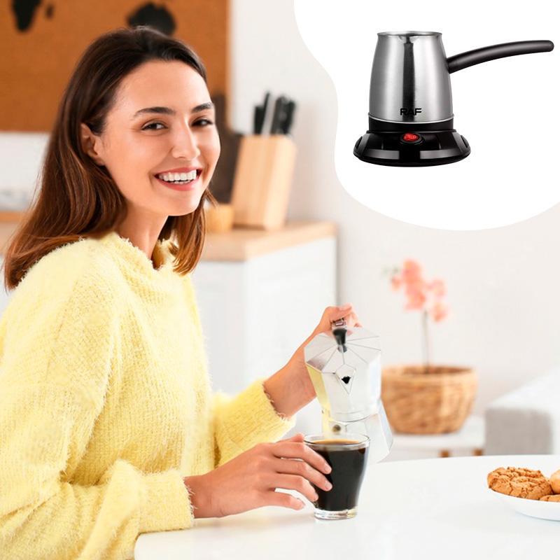 Турка для кофе электрическая RAF R.127 с защитой от перегрева - фото 8