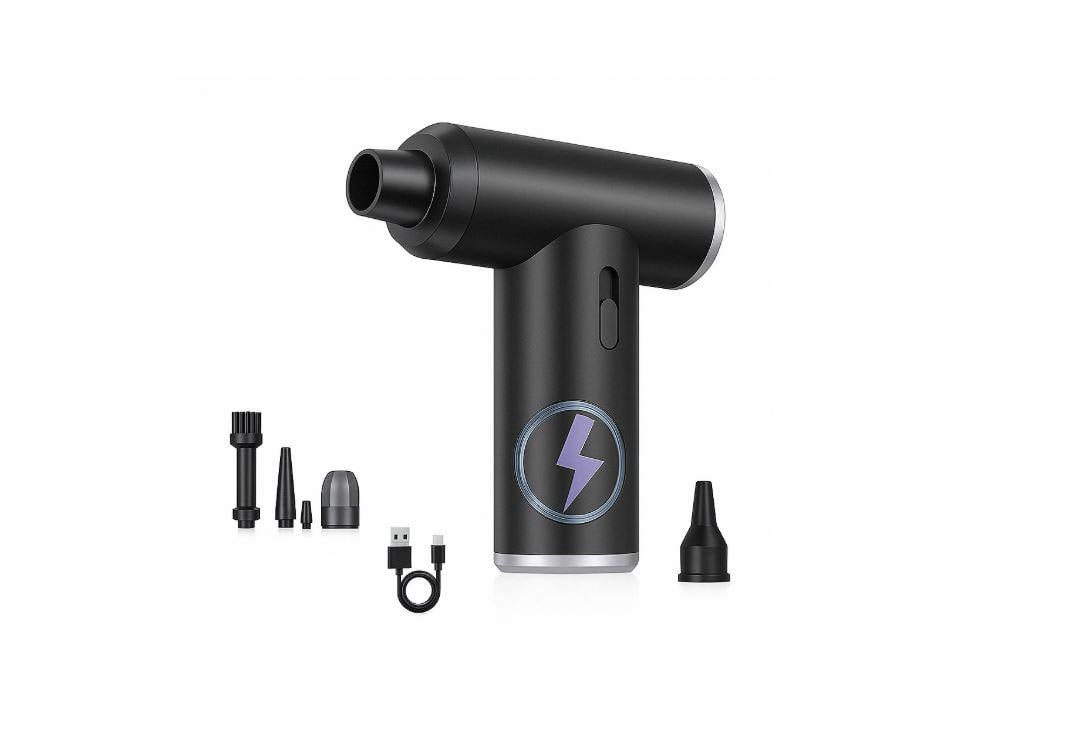 Повітродувка автономна UrbanKit Pro 2в1 80 Вт до 120 хв. 5 насадок для чищення