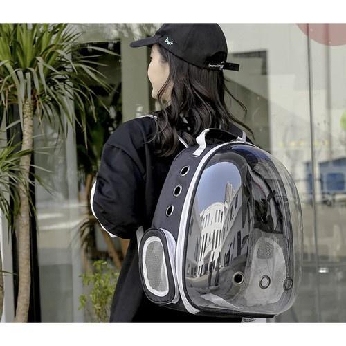 Рюкзак переноска для животных Purlov Black - фото 8