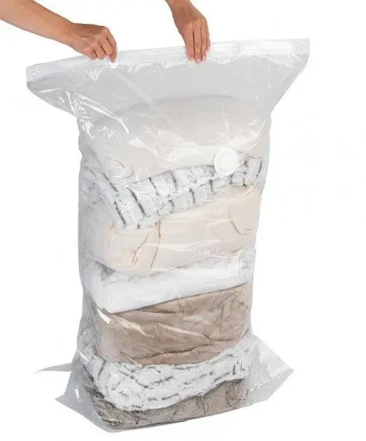 Вакуумные пакеты для одежды и вещей хранения 70х100 см 5 шт. (2500516014) - фото 3