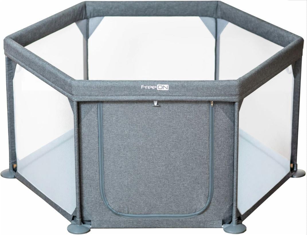 Манеж для дитини FreeON Hexagon Grey (2634322615) Манеж для дитини FreeON Hexagon Grey (2634322615)
