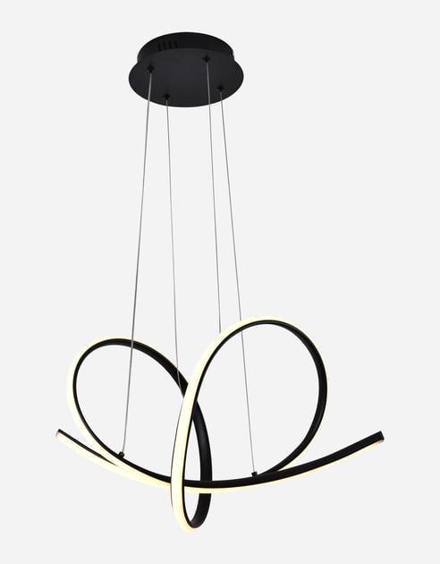 LED-люстра подвесная Sirius с акриловым плафоном 3000/6500К IP20 LCD3063 WT 54W Белый (28686229)