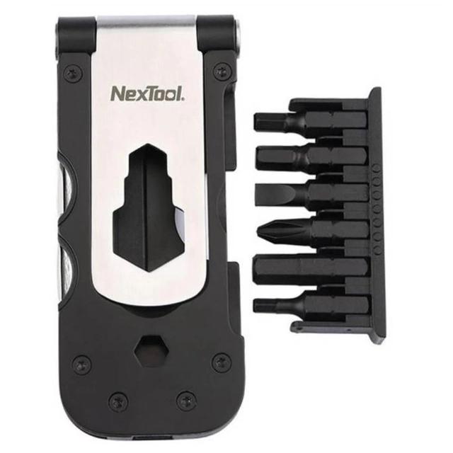 Мультитул для велосипеда NexTool Bicycle 12 in 1 Black (NE0122)