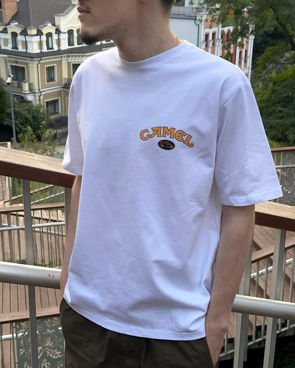 Футболка MEAN LTD Camel expedition Land Rover Series 3 XL Белый (MLD0018101) - фото 2 Футболка MEAN LTD Camel expedition Land Rover Series 3 XL Белый (MLD0018101) - фото 2