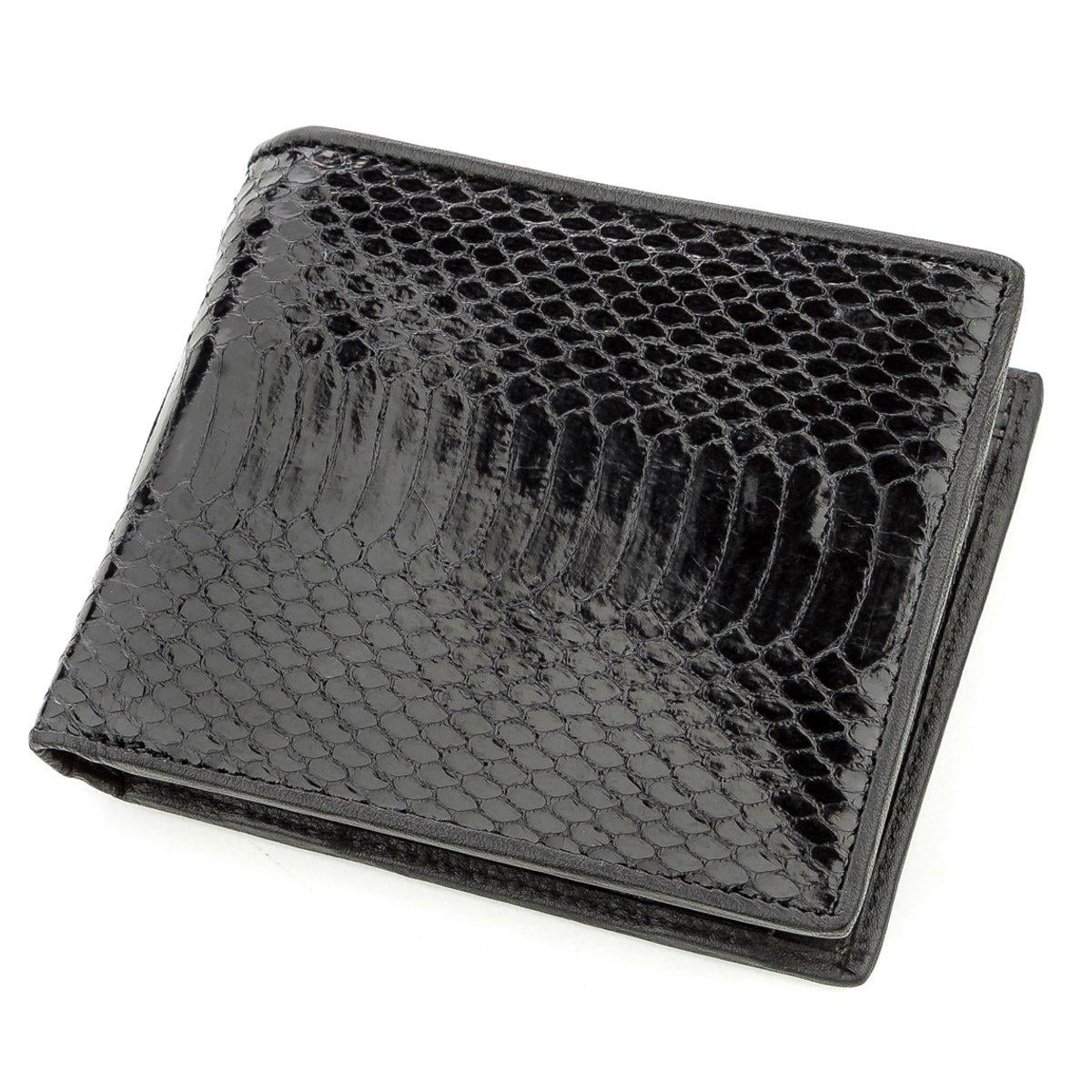 Кошелек Sea snake leather 18567 кожа Черный (23855)