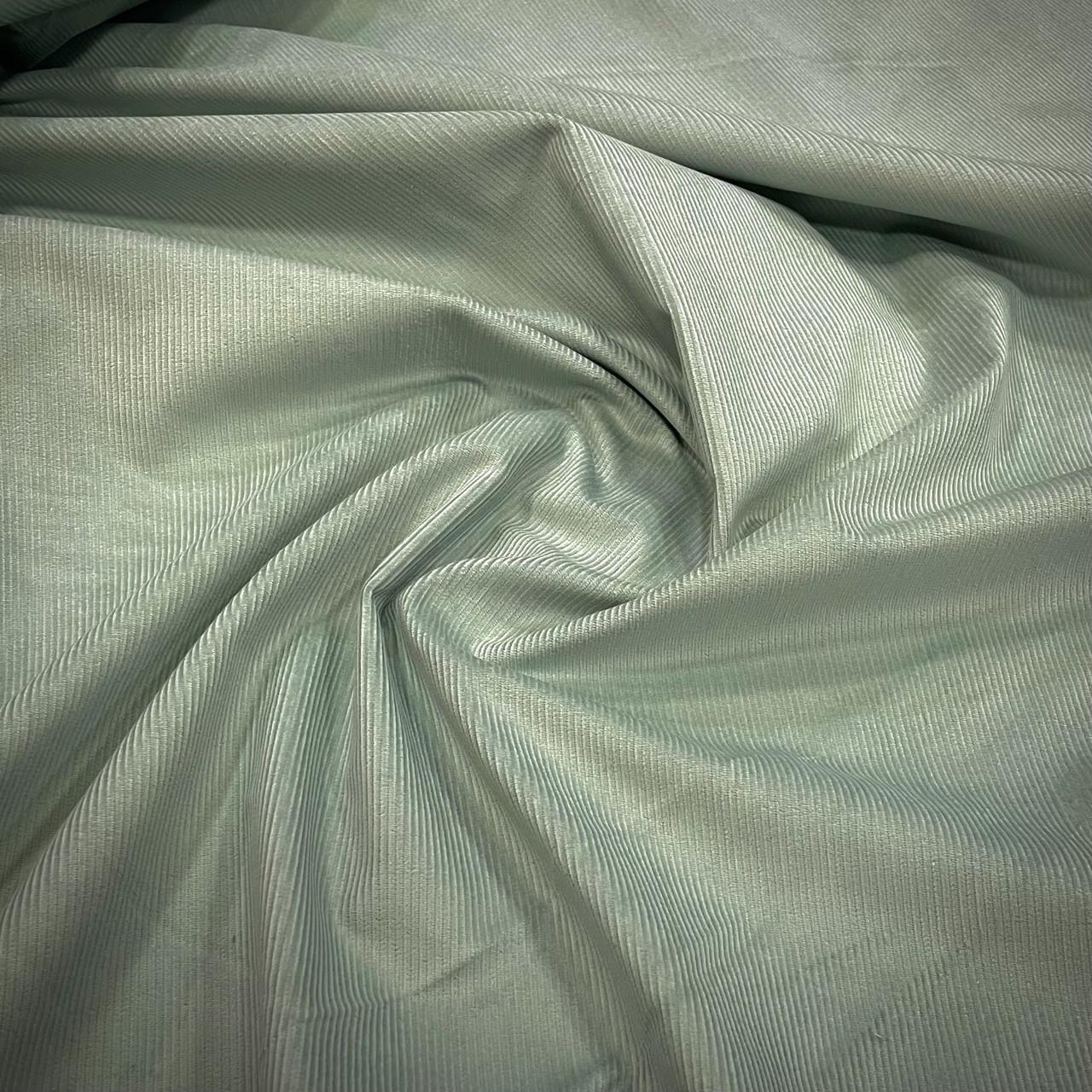 Ткань вельвет Мятный (24479374) - фото 1 Ткань вельвет Мятный (24479374) - фото 1