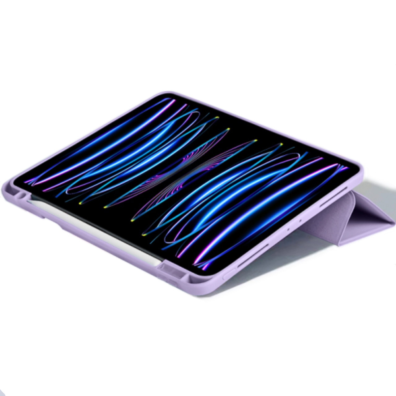 Чехол-книжка WIWU Skin Feeling Protective Case for iPad Pro 12,9 5th Gen 2021 M1 6th Gen 2022 M2 Dark Purple - фото 4 Чехол-книжка WIWU Skin Feeling Protective Case for iPad Pro 12,9 5th Gen 2021 M1 6th Gen 2022 M2 Dark Purple - фото 4