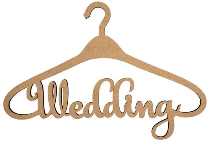 Заготовка для декупажа ROSA TALENT Вешалка Wedding 45х30,5 см