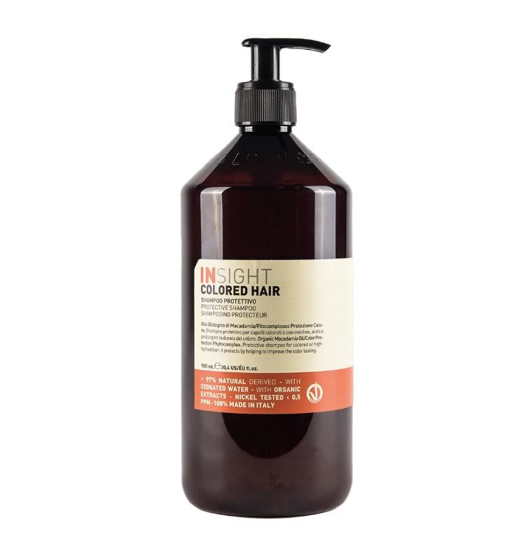 Шампунь для защиты цвета окрашенных волос Insight Colored Hair Protective Shampoo 900 мл (8029352353659)