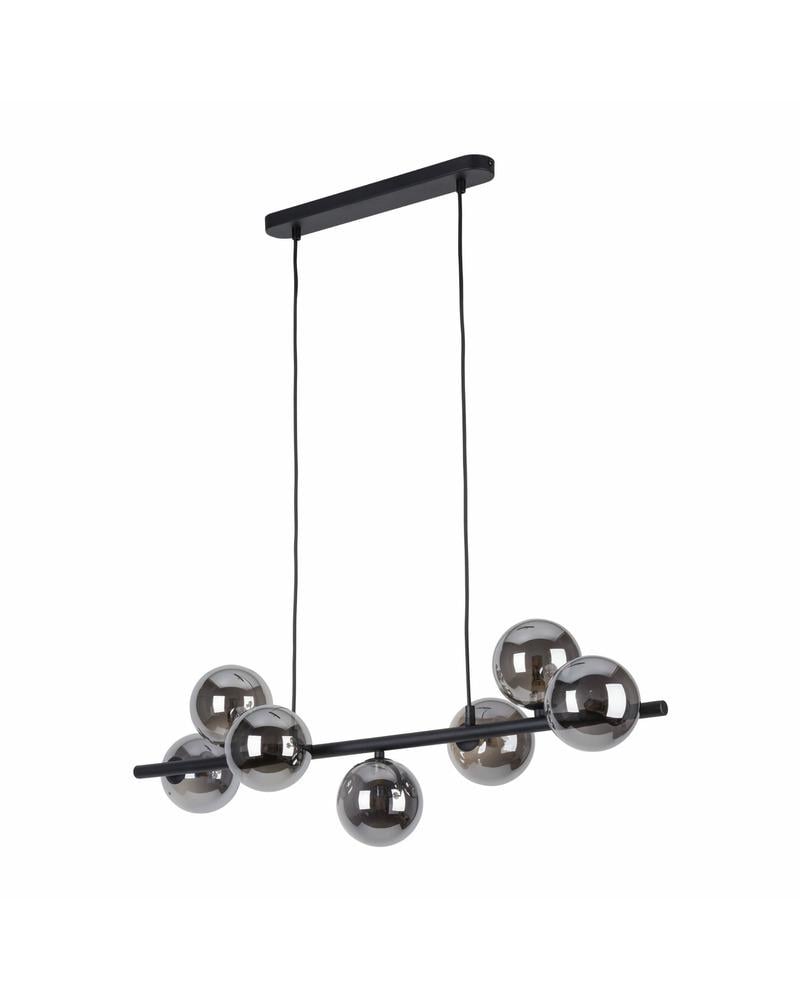 Світильник підвісний TK Lighting 5666 Estera G9 7x6W IP20 Чорний/Хром (11877444)