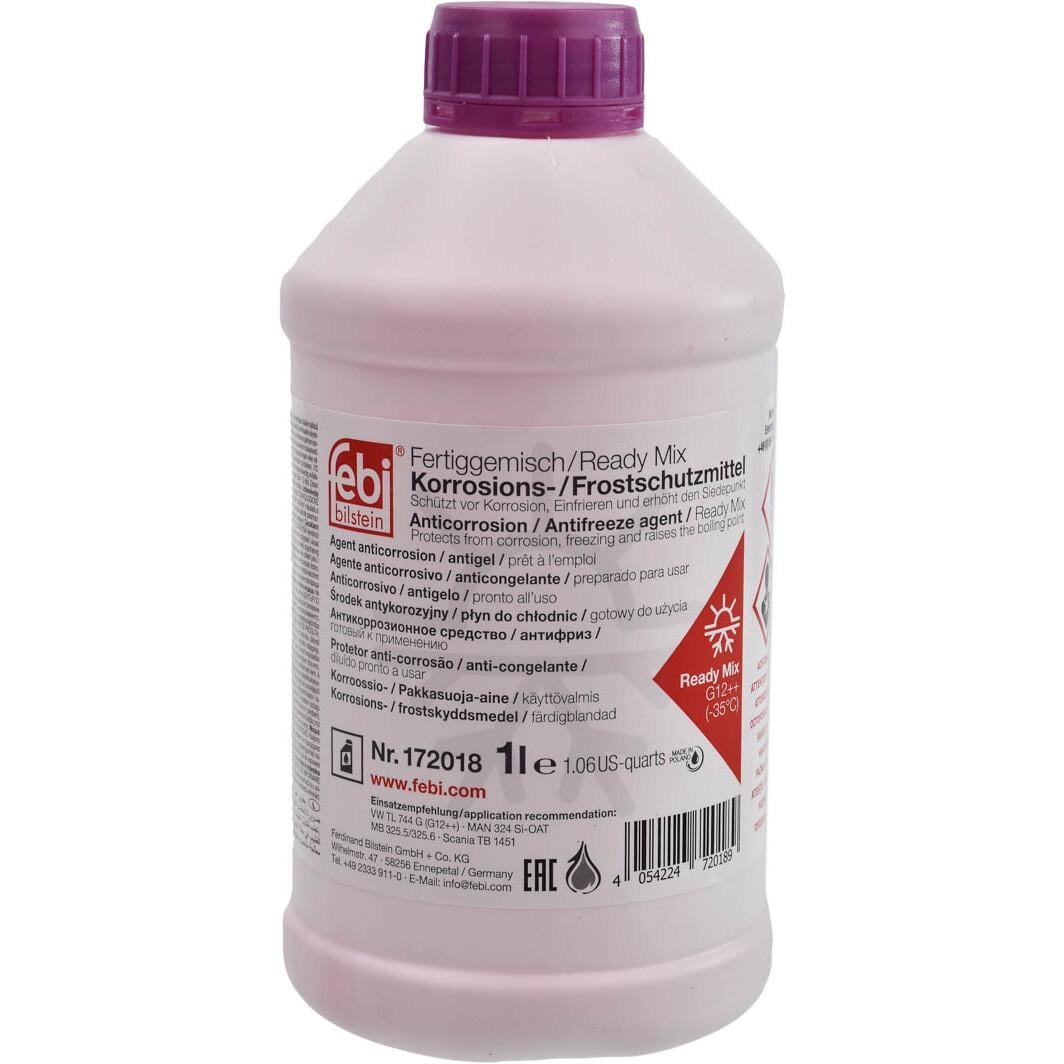 Антифриз FEBI Antifreeze G12++ готовый 1 л Фиолетовый