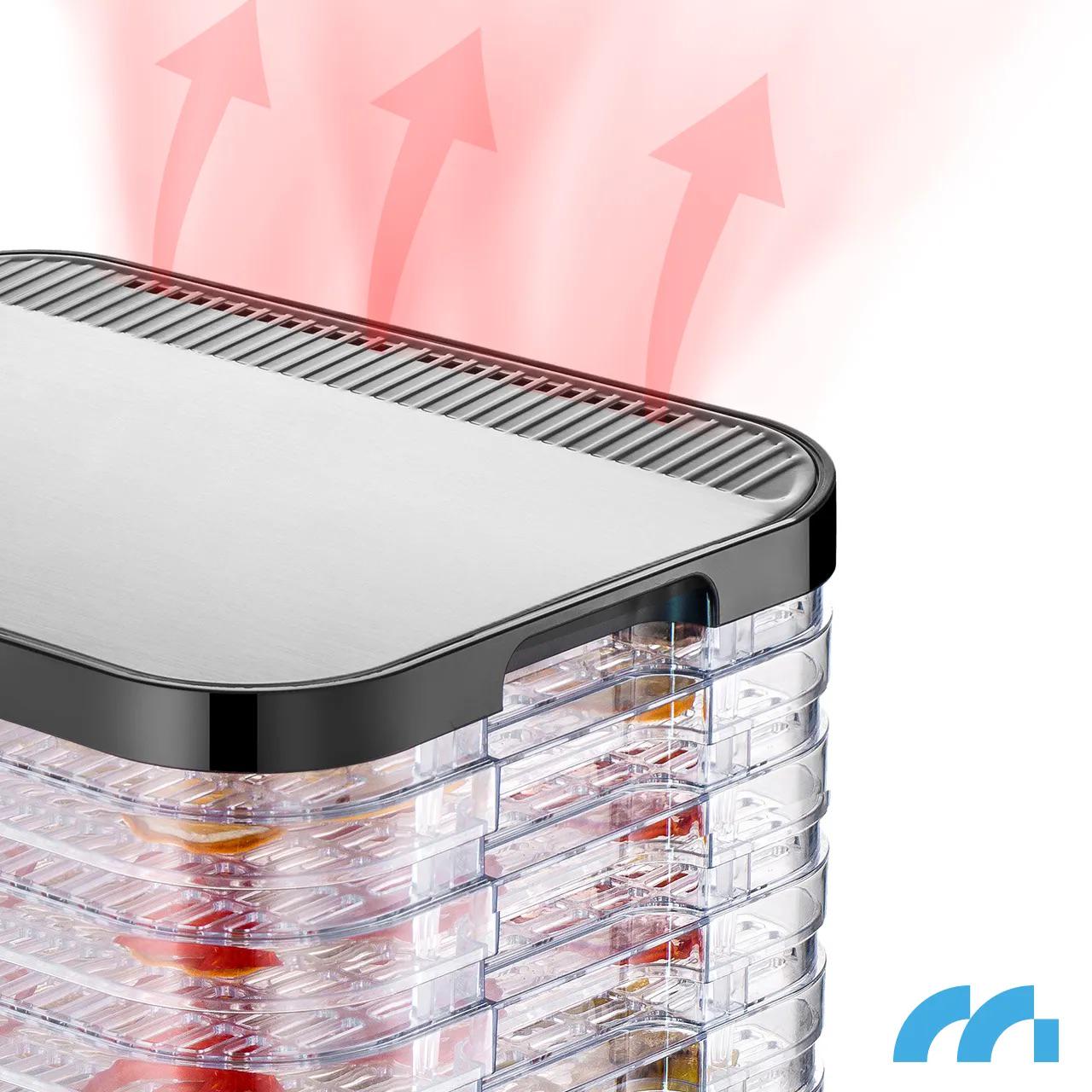 Сушилка электрическая Maltec PerfectDry с регулировкой температуры и таймером 450W 14,4 л (PD450) - фото 6