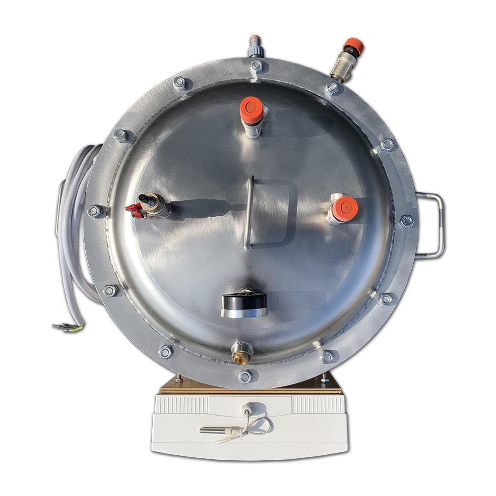 Автоклав промышленный UTEHO А100 Пром водяное охлаждение 380 В 130 л 100 банок/0,5 л (842703025) - фото 5 Автоклав промышленный UTEHO А100 Пром водяное охлаждение 380 В 130 л 100 банок/0,5 л (842703025) - фото 5