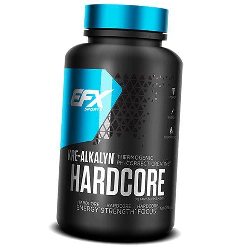 Креалкалин EFX Kre-Alkalyn Hardcore 120 capsules - фото 2