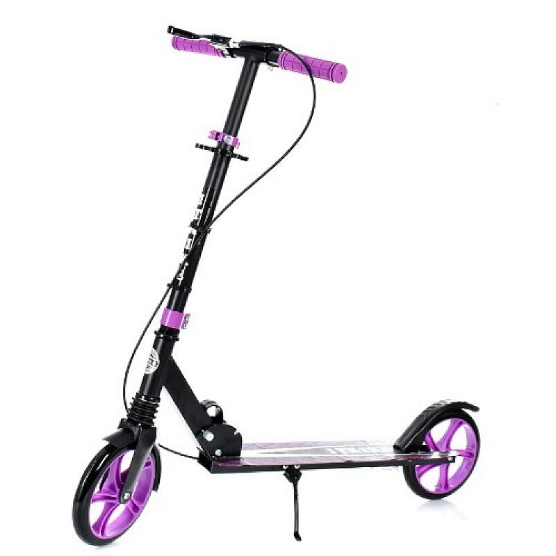 Самокат городской SR 2-049-1-BV Белый/Фиолетовый