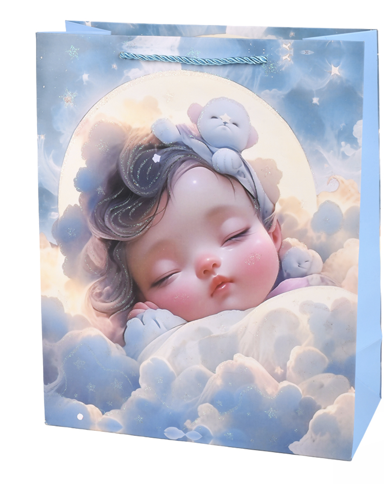 Пакет подарунковий паперовий Angel 3D S 18х23х10 см (R96952-S)