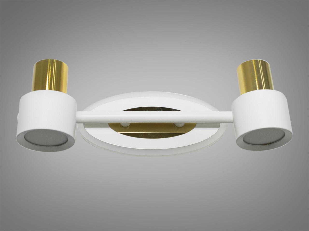 Подсветка для зеркал и картин 5974-2-LS 9W Белый/Золотой (2040794023)