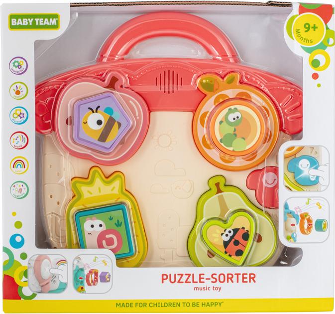 Игрушка музыкальная Baby Team пазл-сортер (8648)