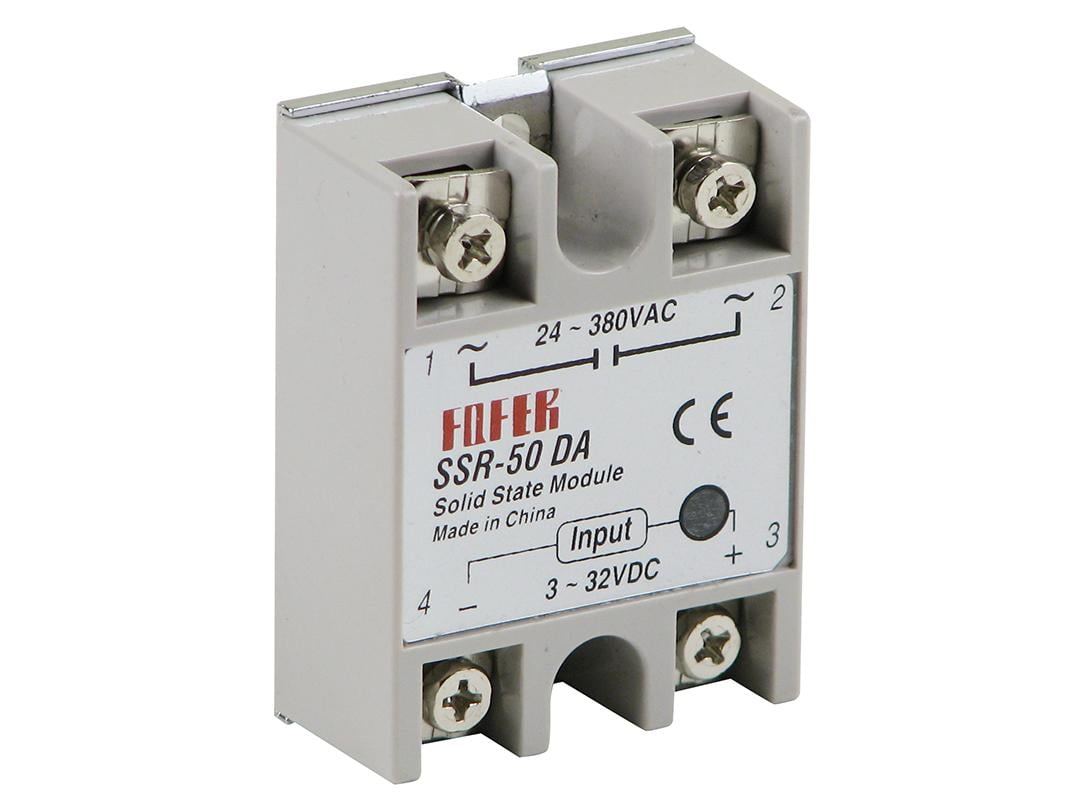 Твердотільне реле SSR-50 DA - фото 1 Твердотільне реле SSR-50 DA - фото 1