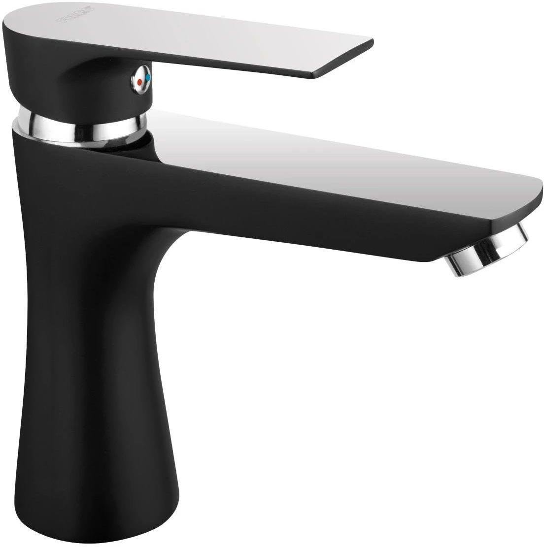 Смеситель для умывальника Ferro Algeo Square Zicco Black Chrome (91819102)