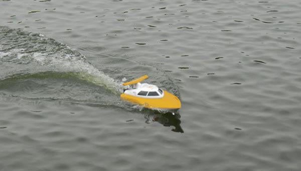 Катер на радіокеруванні Fei Lun FT007 Racing Boat Жовтий (55757) - фото 8