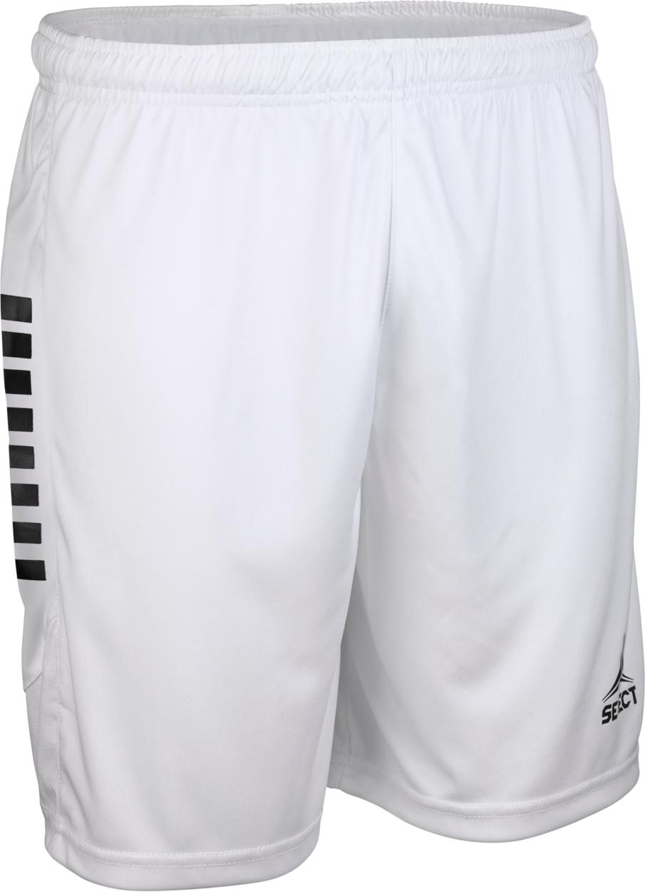 Шорты Select SPAIN V25 PLAYER SHORTS 14 лет/XS Бело-черный (621030-010)