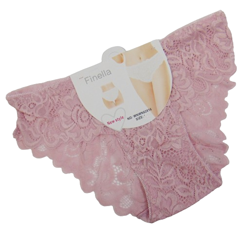 Трусы кружевные Finella 82816 XL Пудровый