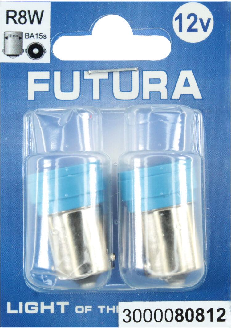 Лампочка FUTURA Груша LED SMD 12V 6 диодов R8W BA15s 2 шт.