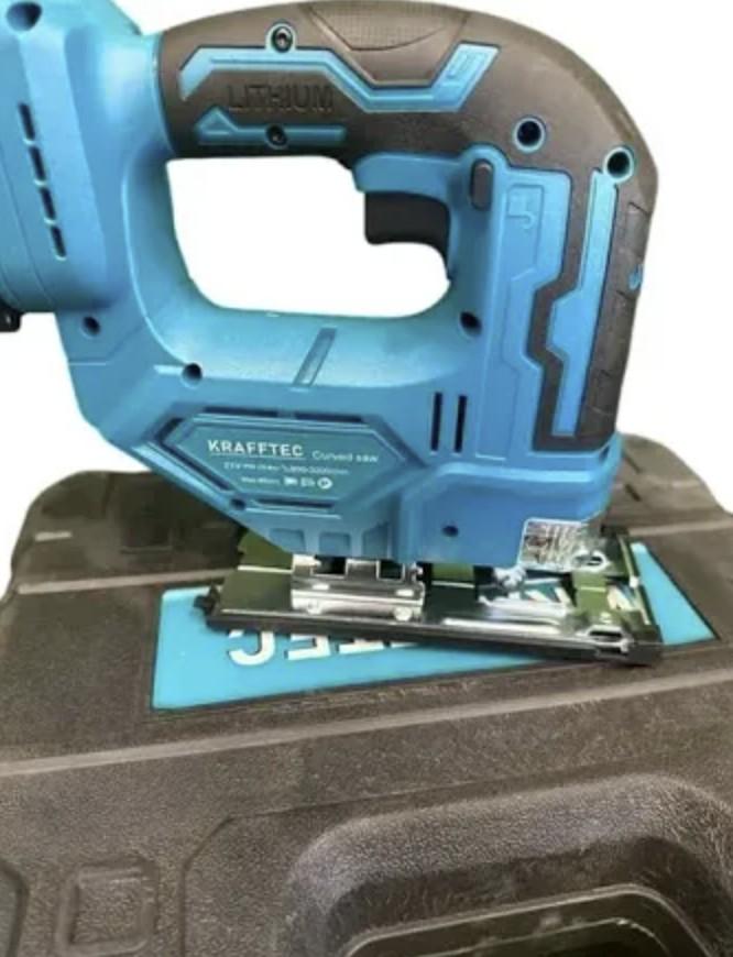 Лобзик аккумуляторный Krafftec DJV198Z 48 V/6 Ah бесщеточный синий - фото 2 Лобзик аккумуляторный Krafftec DJV198Z 48 V/6 Ah бесщеточный синий - фото 2