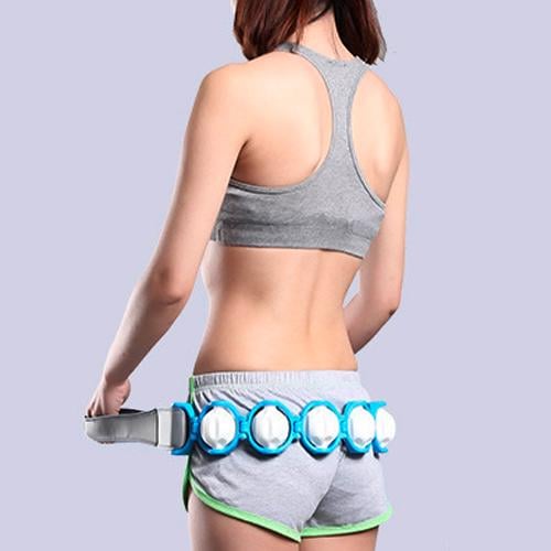 Ручний роликовий стрічка масажер Massage Rope 6 куль (3730) - фото 5 Ручний роликовий стрічка масажер Massage Rope 6 куль (3730) - фото 5