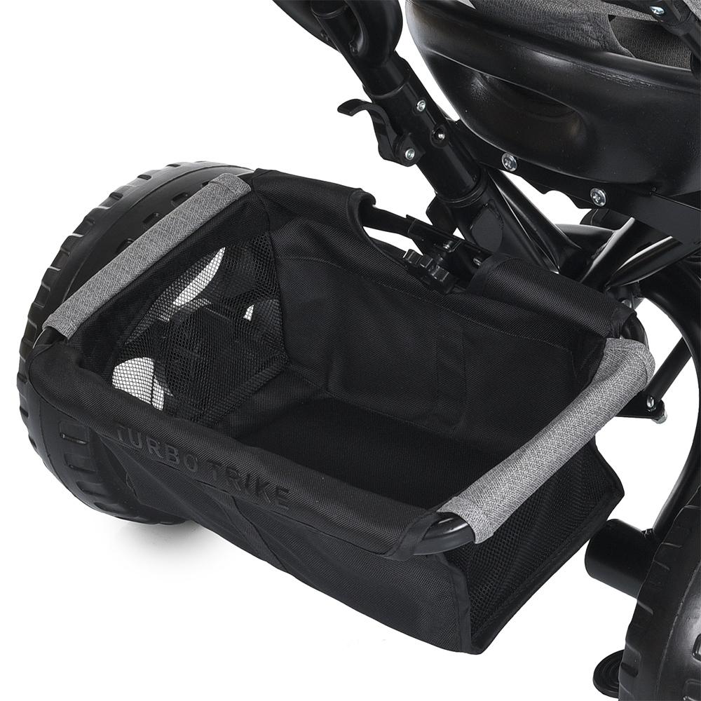 Дитячий велосипед триколісний Turbo Trike MT 1005 EVA Сірий (723267637) - фото 8
