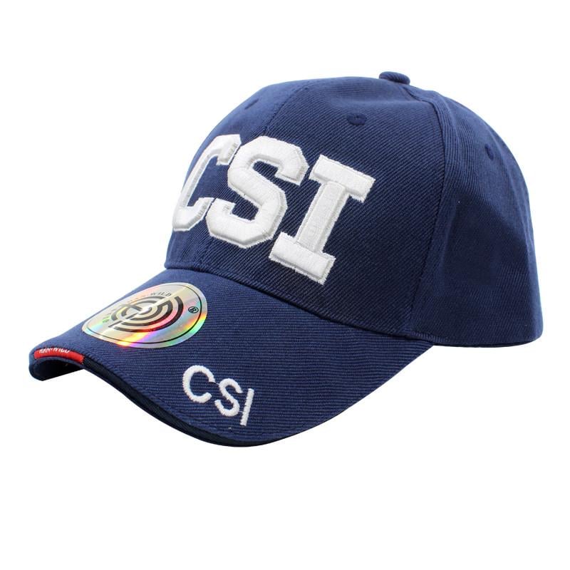 Бейсболка Han-Wild CSI Blue стильная мужская кепка синяя для мужчин Бейсболка Han-Wild CSI Blue стильная мужская кепка синяя для мужчин