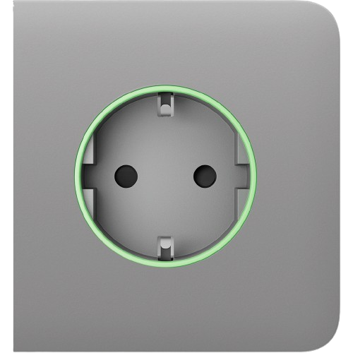 Фронтальна панель Ajax SideCover smart type F 55 для вбудованої розетки Fog (31022137)