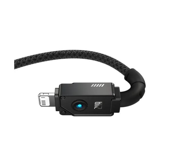 Кабель Data BASEUS Unbreakable Series Fast Charging USB-Lightning 2,4A 2 м Cluster Black (06P10355802111-01) - фото 3
