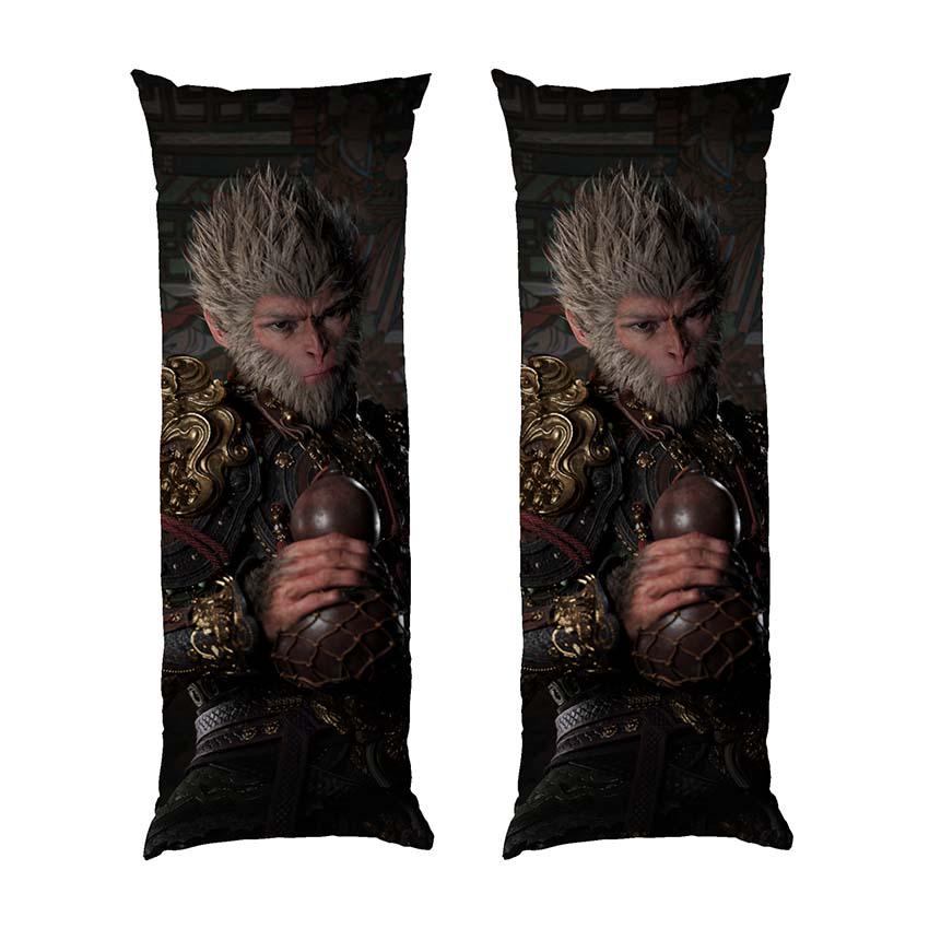 Подушка дакимакура Sun Wukong Monkey King Black Myth Wukong габардин 70х30 см (114361)
