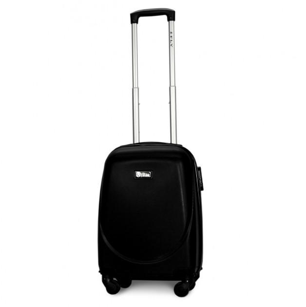 Валіза пластикова Fly 310 XS міні ручна поклажа на 4 колесах Чорний (CEKRBFL310XM4CER) - фото 2