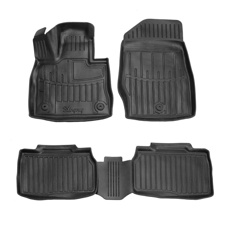 Килимки в салон з бортиками Stingray для Ford Explorer VI U625 2020- рр. (5007354)