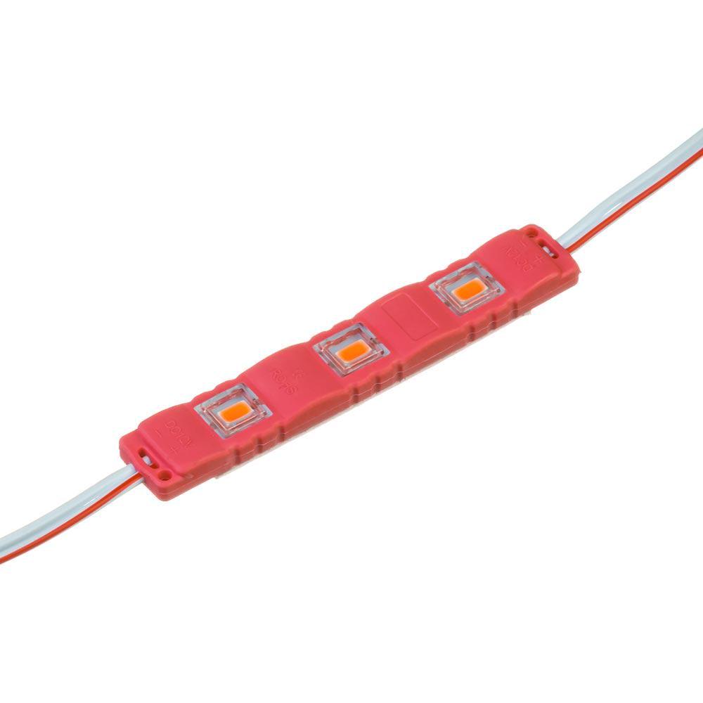 Светодиодный модуль MTK 5730-3LED-R-1W №92/4 Красный (27771080)
