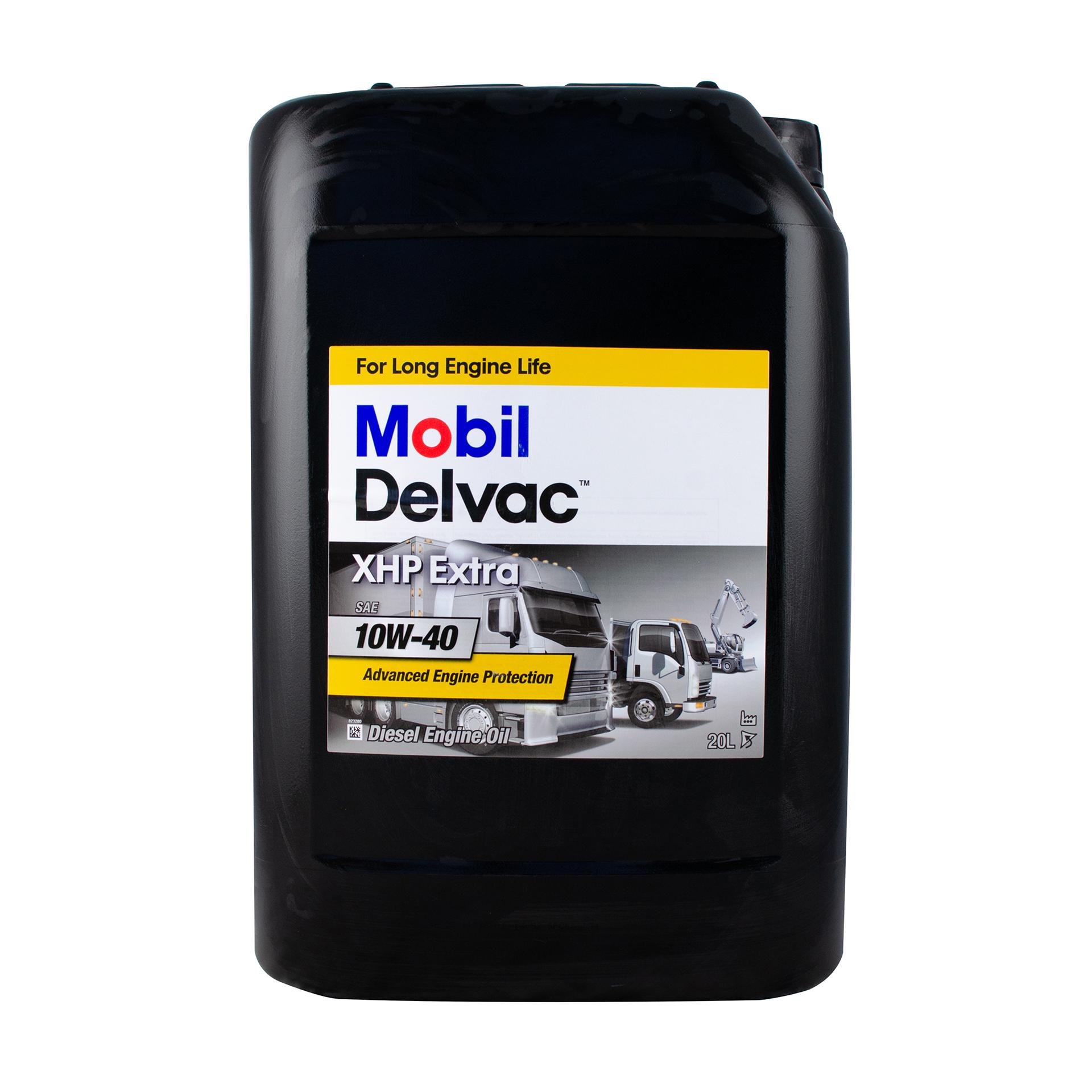 Моторное масло Mobil Delvac XHP Extra SAE 10W-40 20 л