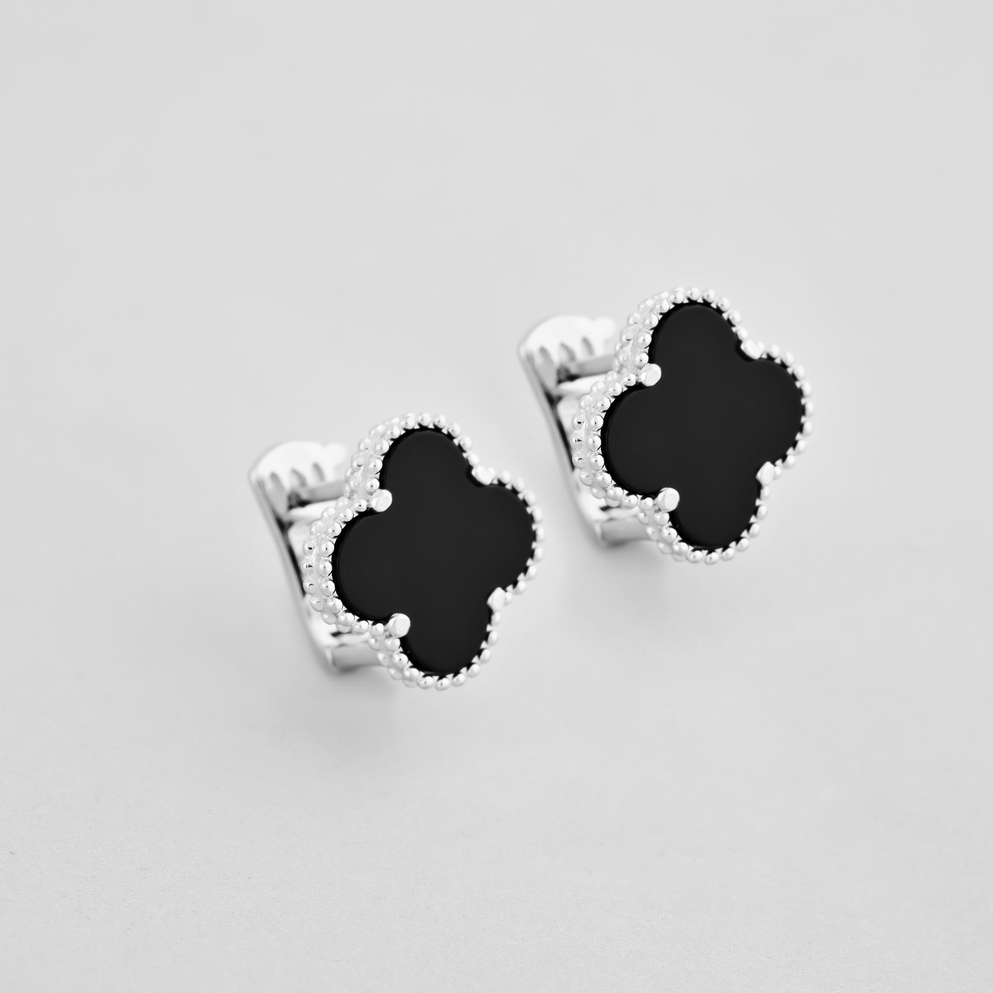 Серебряные серьги Minimal Власть (14386)