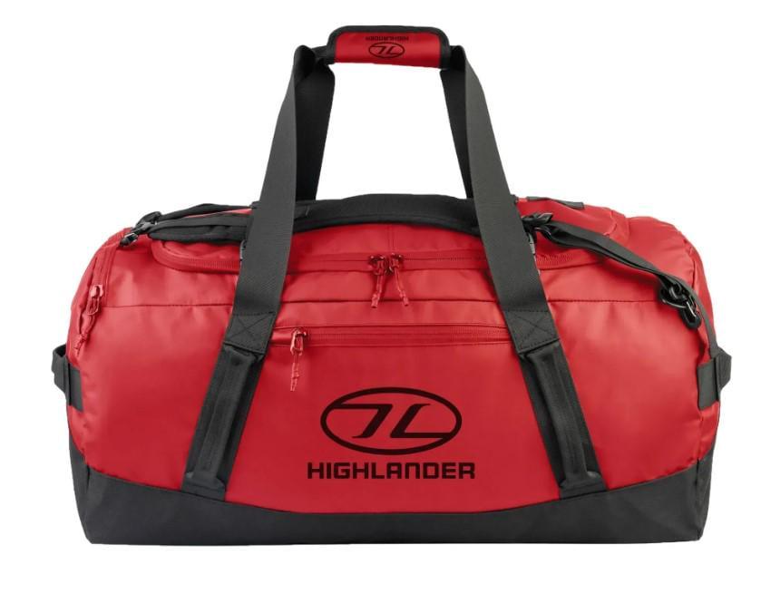 Сумка дорожная водозащитная Highlander Hauler Duffel 90 л Red (DB134-RD)